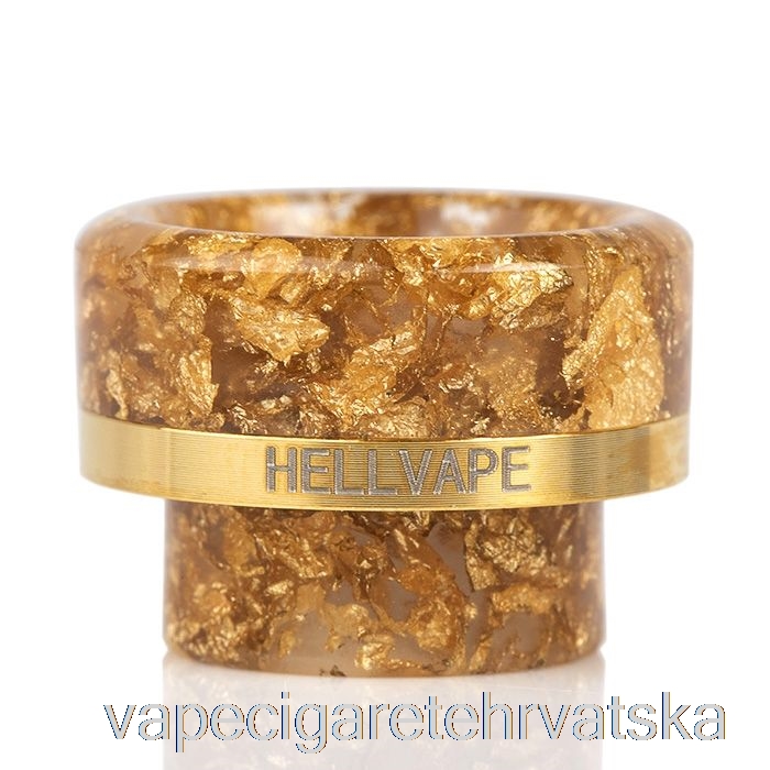 Vape Cigarete Hellvape Ag+/passage Rda Drip Tip Zlato